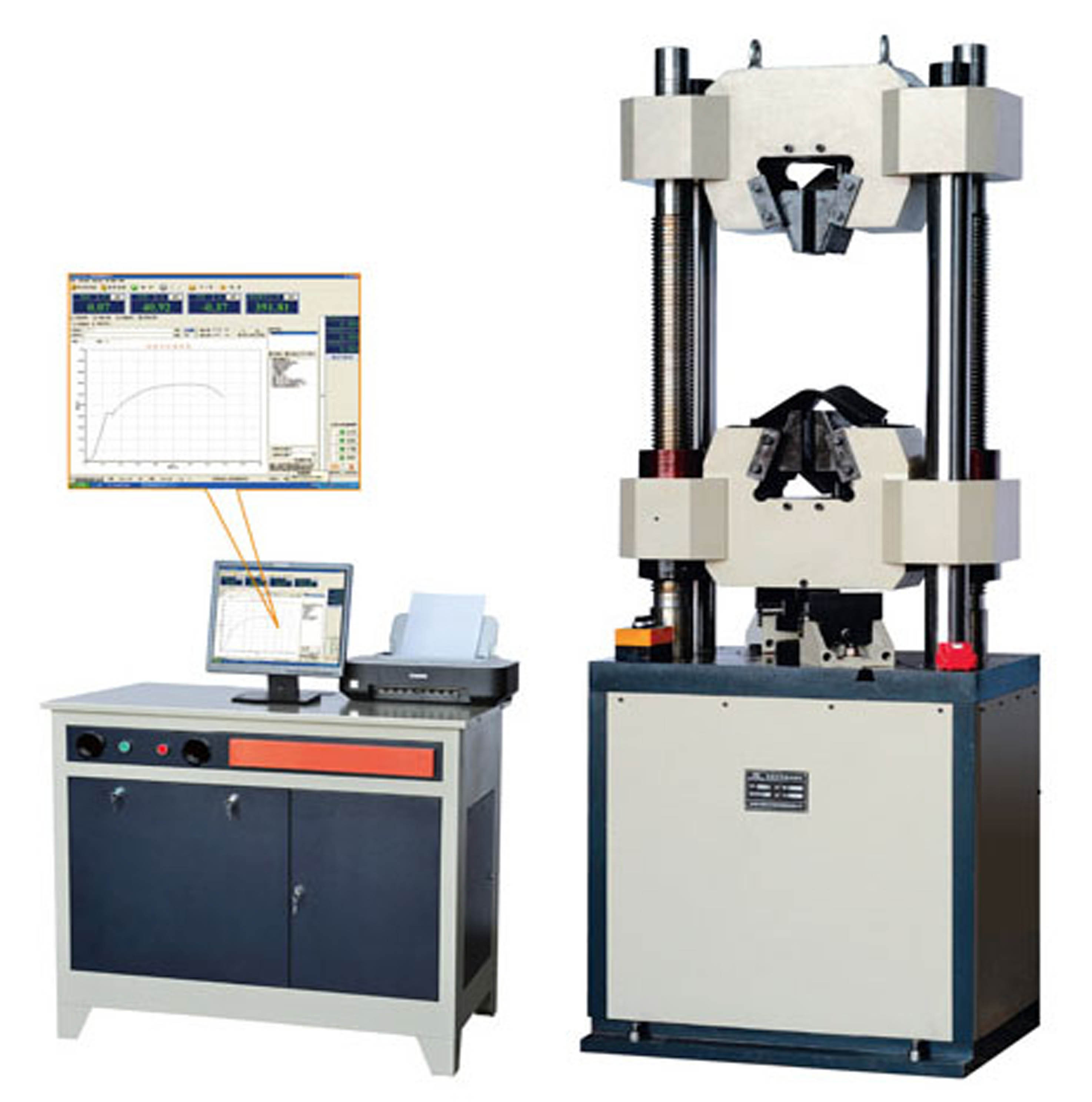 XJWE-1000D（100噸）微機(jī)屏顯液壓萬(wàn)能試驗(yàn)機(jī)
